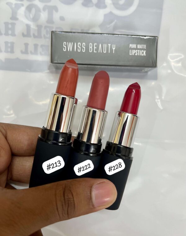 SWISS BEAUTY pure mate Lipstick - Image 4