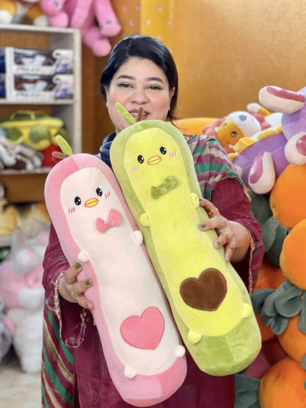 Avocado small Plush Pillow - Image 2