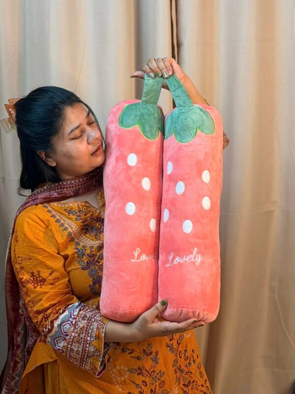 Biggest Pipe carrot/strawberry Pillow - Image 4
