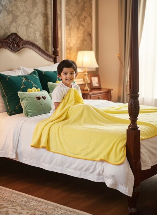 Cozy Plush Blanket & Pillow Set - Image 4
