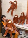 DJUNGELSKOG soft toy orangutans- (monkey) - Image 2