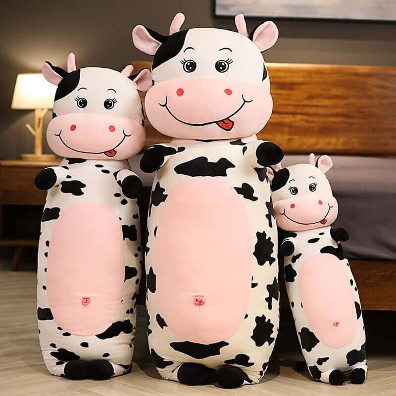 80-120-cm-long-cow-plush-pillow-stuffed-c_description-4 (1) Plush Bed Pillow Cow Design - Image 1